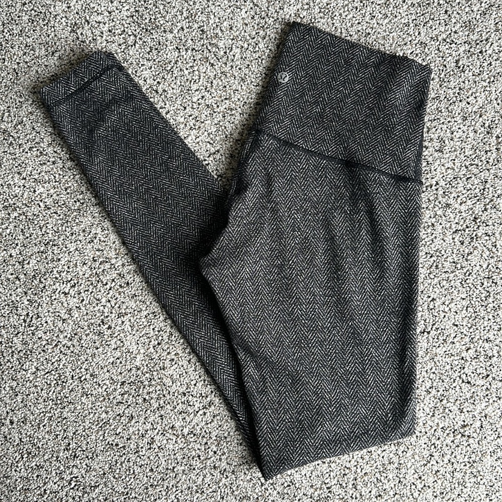 Lululemon Harringbone High-waist Leggings